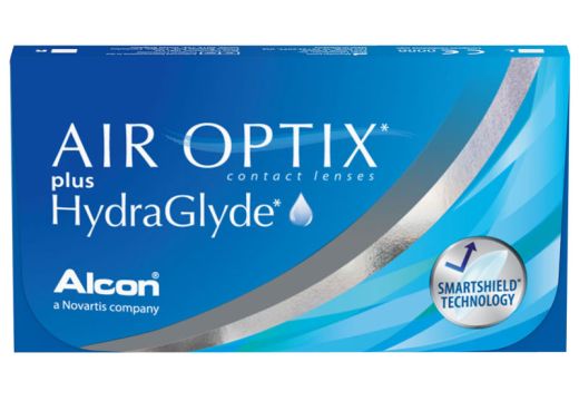 Air Optix® Plus HydraGlyde® 6 šošoviek