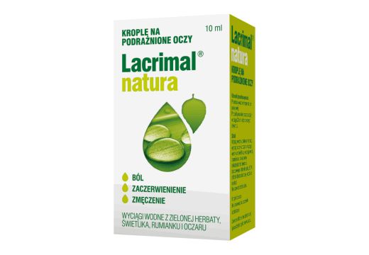 Lacrimal Natura očné kvapky 10 ml