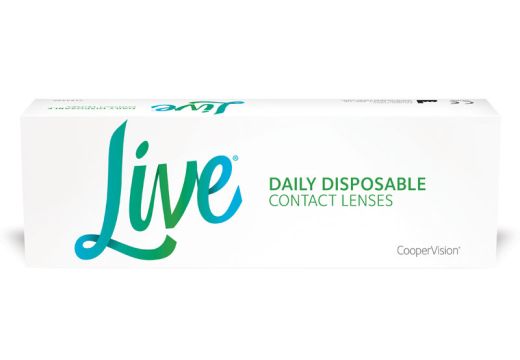 Live Daily Disposable 30 šošoviek