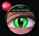 farebné šošovky Crazy Lens Anaconda