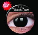 Blackout - farebné šošovky Crazy Lens RX