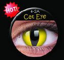 Cat Eye - farebné šošovky Crazy Lens RX